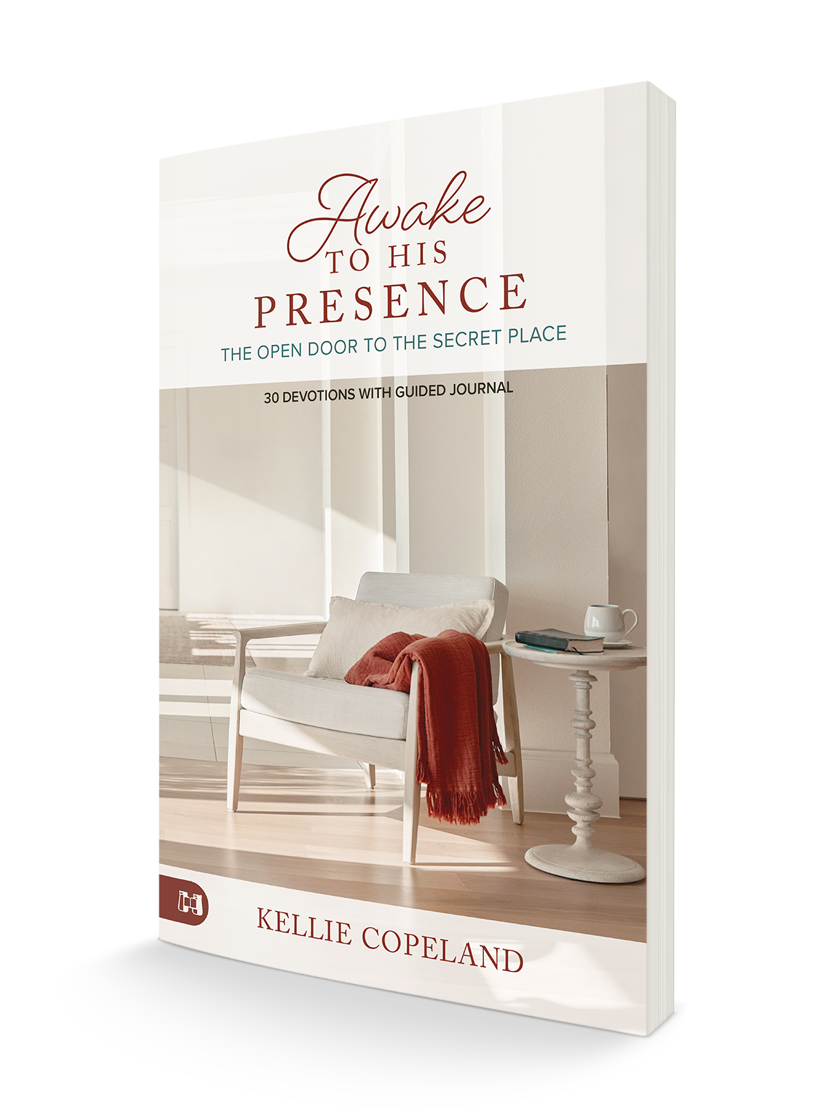 Awake to His Presence: The Open Door to the Secret Place, 30 Devotions with Guided Journal Paperback – January 1, 2023