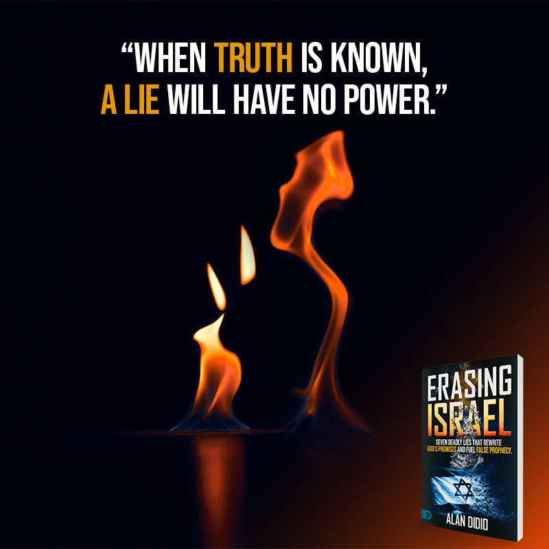 Erasing Israel: 7 Deadly Lies That Rewrite God's Promises and Fuel False Prophecy Paperback – July 2026