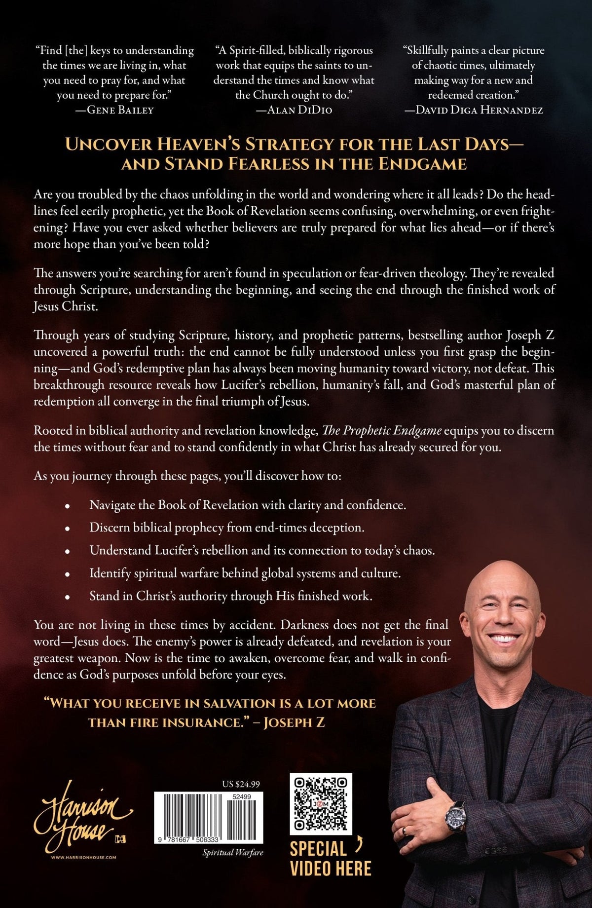 Prophetic Endgame: The Book of Revelation, the Return of Jesus, and the Battle for Eternity - September 2026 - Harrison House - 