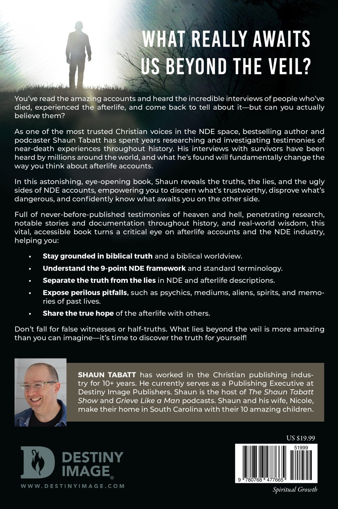 The NDE Conspiracy: Can We Trust Eyewitness Accounts of Heaven, Hell, and the Afterlife? (An NDE Collection) Paperback – May 6, 2025 - Faith & Flame - Books and Gifts - Destiny Image - 9780768477665